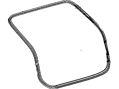 Toyota 67881-47022 Weatherstrip, Back Door