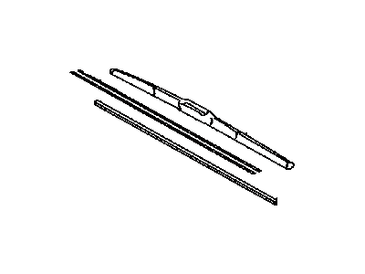 Toyota 85222-47100 Front Wiper Blade, Left