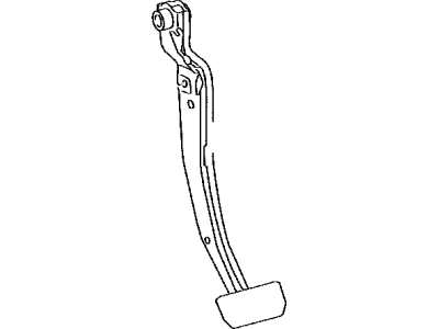 Toyota 47101-75022 Pedal Sub-Assembly, BRAK