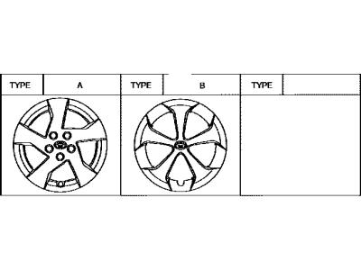 Toyota 42602-47060 Wheel Cap Sub-Assembly