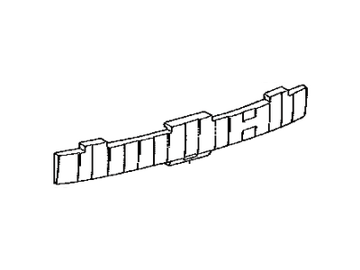 Toyota 52615-47050 ABSORBER, Rear Bumper