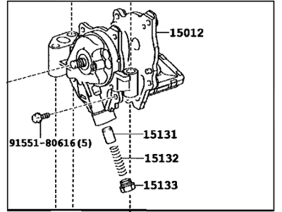 Toyota 15100-37040