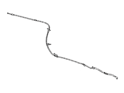 Toyota Mirai Parking Brake Cable - 46430-62010