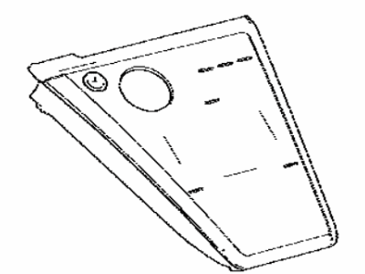 Toyota 84010-62030 Control & Panel Assembly