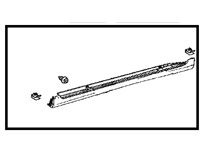 Toyota 75860-62010-J1 MOULDING Assembly, Body