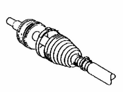 Toyota 42345-48070 Clamp, Rear Drive Shaft