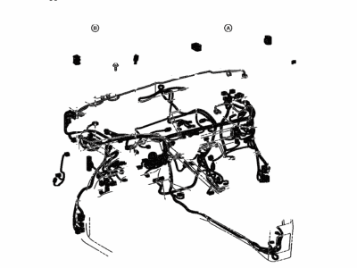 Toyota 82141-62062 Wire, Instrument Pan