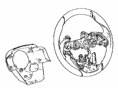 Toyota 45100-62030-C0 Wheel Assembly, Steering