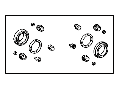 Toyota 04479-47120 Cylinder Kit, Rear Dis