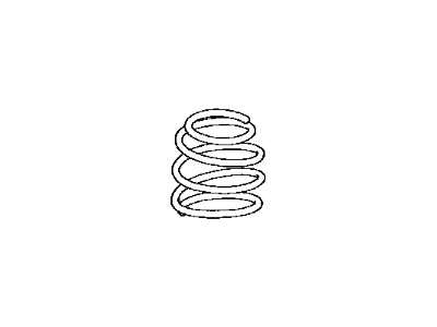 Toyota 48131-62010 Spring, Coil, Front