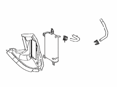 2020 Toyota Mirai Oil Cooler - 32920-62011