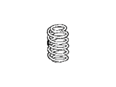 Toyota 48231-62010 Spring, Coil, Rear