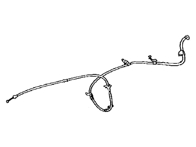 Toyota 46420-62010 Cable Assembly, Parking
