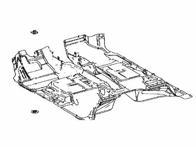 Toyota 58510-62010-C0 Carpet Assembly, Floor