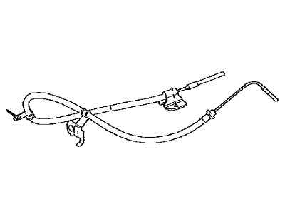 Toyota Mirai Parking Brake Cable - 46410-62020