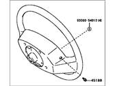 Toyota Avalon Steering Wheel - 45100-07010-C0 Wheel Assembly, Steering