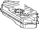 Toyota Corolla Fuel Tank - 77001-12880 Tank Assembly, Fuel