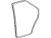 Toyota 62331-AA020-B0 WEATHERSTRIP, REAR DOOR OPENING TRIM, RH