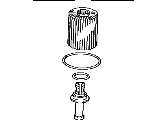 Toyota 04152-38020 ELEMENT KIT, OIL FILTER