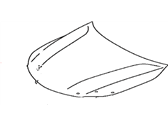 Toyota Avalon Hood - 53301-07060 Hood Sub-Assembly