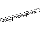 Toyota Solara Fuel Rail - 23814-20020 Pipe Sub-Assy, Fuel Delivery