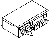 Toyota 86120-89150 RECEIVER ASSEMBLY, RADIO