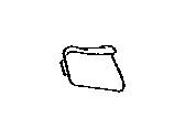 Toyota 45187-60020-E2 COVER, STEERING WHEEL