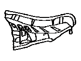 Toyota 61618-21030 PANEL, QUARTER, INNER