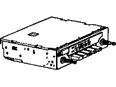 Toyota 86120-89106 RECEIVER ASSY, RADIO
