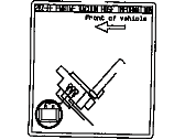 Toyota 17792-76012 PLATE, ENGINE VACUUM HOSE INFORMATION