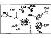 Toyota 84310-33020 SWITCH ASSY, TURN SIGNAL