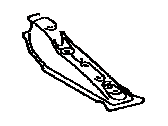 Toyota 57453-52020 MEMBER, FRONT FLOOR CROSS SIDE, RH
