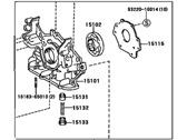 Toyota Avalon Oil Pump - 15100-0A020 Pump Assembly, Oil