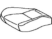 Toyota 71071-1N560-B0 COVER, FRONT SEAT CUSHION, RH