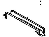 Toyota 57453-48020 MEMBER, FRONT FLOOR CROSS