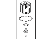 Toyota 04152-0V010 ELEMENT KIT, OIL FILTER