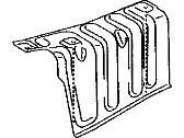 527 0e030 Genuine Toyota Insulator Main Muff 527 0e030 Genuine Toyota Insulator Main Muff