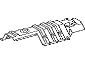 0e040 Genuine Toyota Insulator Front Floor 0e040 Genuine Toyota Insulator Front Floor