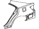 Toyota 61602-33180 PANEL, QUARTER, LH