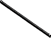 Toyota Corolla Wiper Blade - 85214-02140 Wiper Rubber, Right