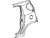 Toyota 61602-35190 PANEL, QUARTER, LH
