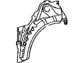 Toyota 61618-10070 PANEL, QUARTER WHEEL HOUSE, OUTER LH
