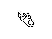 Toyota Land Cruiser Rocker Arm - 13801-61010 Arm Sub-Assembly, Valve Rocker