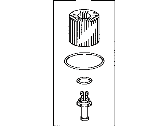 Toyota 04152-31090 ELEMENT KIT, OIL FILTER