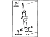 Toyota Supra Shock Absorber - 48530-19335 Shock Absorber Assembly Rear Right