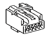 Toyota 90980-11909 HOUSING, CONNECTOR F