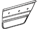 Genuine Toyota 67630-01231-B0 Door Trim Board Genuine Toyota 67630-01231-B0 Door Trim Board
