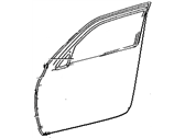 Toyota 67111-0C030 PANEL, FRONT DOOR, OUTER RH