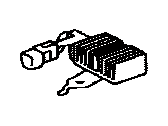 Toyota 23080-50070 RESISTER, FUEL PUMP