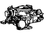 Toyota 21100-45260 CARBURETOR ASSEMBLY